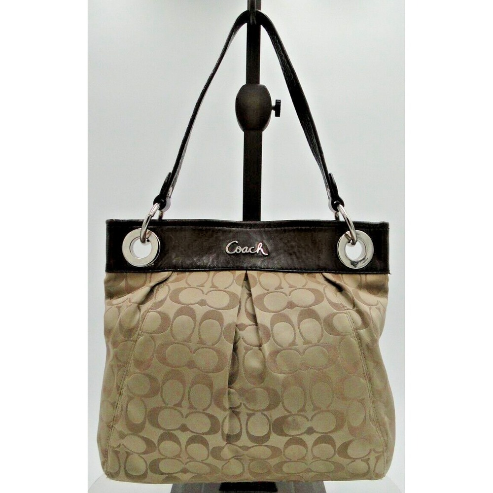 Coach D1261-F17599 Monogram Signature Textile Crossbody/Shoulder Bag - Picture 2 of 10